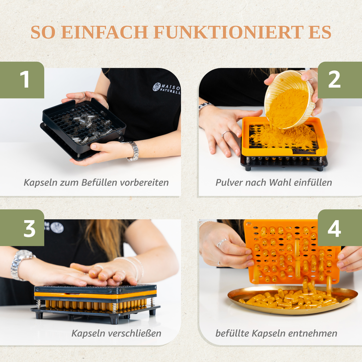 Set Kapselfüller / Leerkapseln (Gr.00)