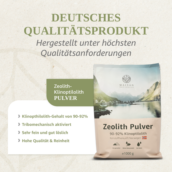 Zeolith-Klinoptilolith Pulver