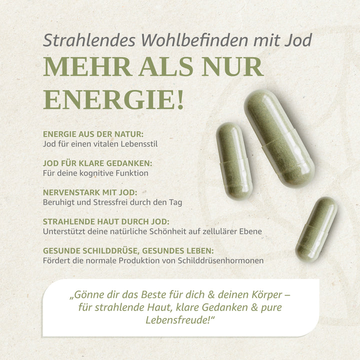 Jod 200 μg aus Bio Kelp