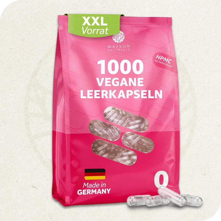 HPMC Leerkapseln Gr.0