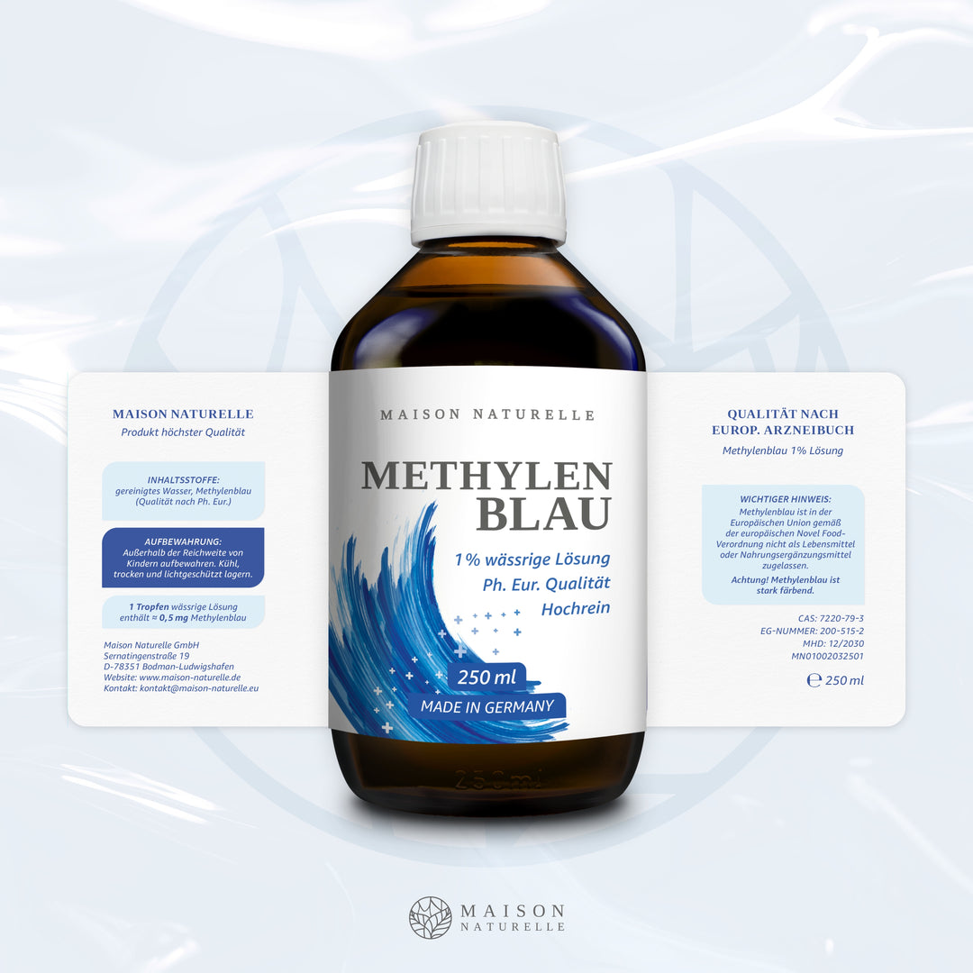 cdl aufbewahrung CHLORDIOXID FERTIGLÖSUNG 0,3% (CDL/CDS) + METHYLENBLAU im Set