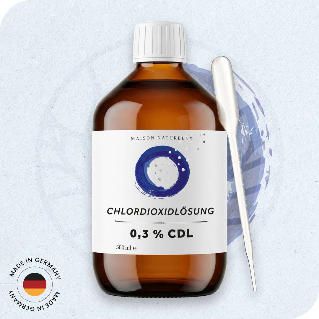 CHLORDIOXID FERTIGLÖSUNG 0,3% (CDL/CDS) + METHYLENBLAU im Set